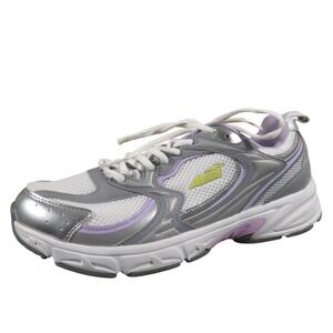 Avia 5000 Womens 12 Wide White Mesh Running Sneakers Comfort Performance Gym